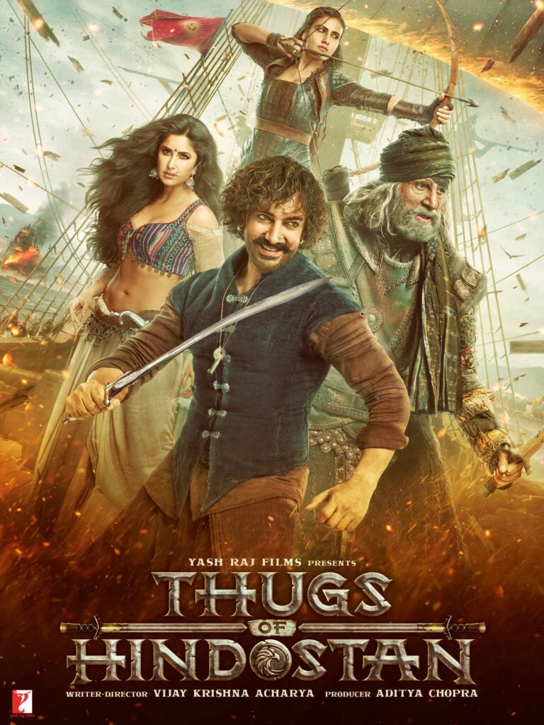 Free HdMovies4u Thugs of Hindostan (2018) Bollywood Hindi Movie BluRay HD ESub